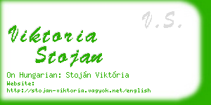 viktoria stojan business card